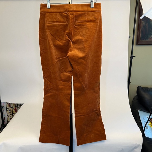 J Crew Orange Tarnish Corduroy Pants Size 00 - Picture 3 of 10